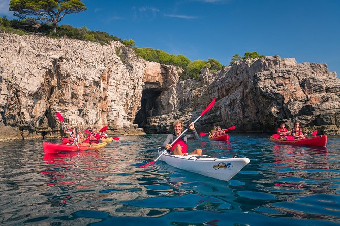 Adventure Dalmatia - Sunset Sea Kayaking & Snorkelling Dubrovnik - Stop one and two: Lovrjenac Fortress and the city walls from sea level