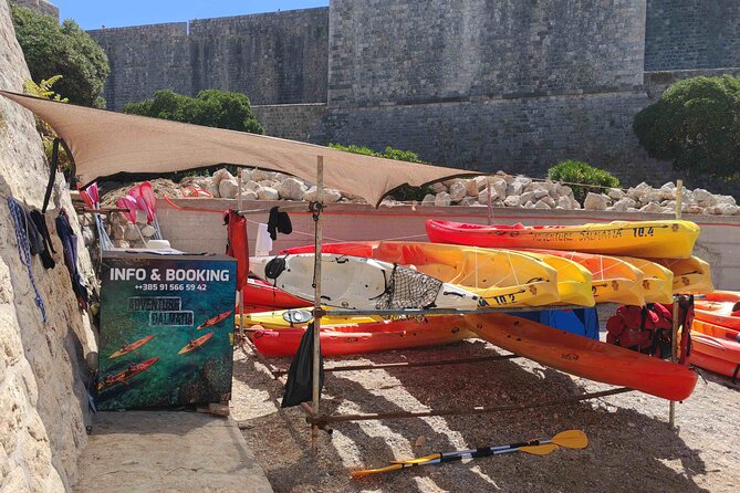 Adventure Dalmatia - Sunset Sea Kayaking & Snorkelling Dubrovnik - Betina Beach swim and snorkel break: short, refreshing, and worth it