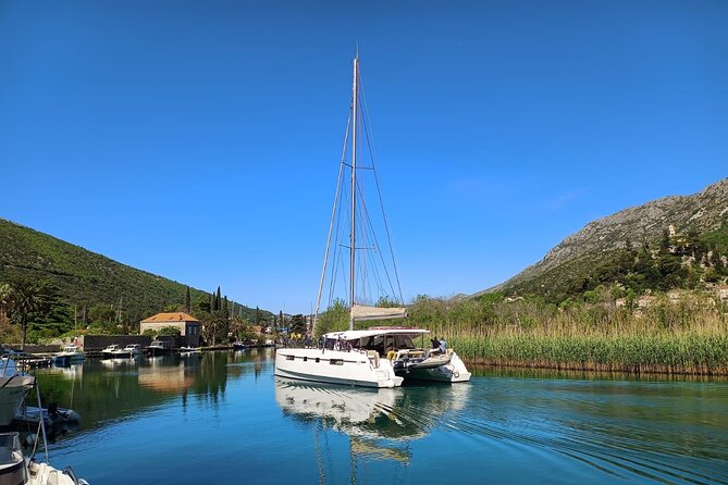 Adventure Sailing 4 Night Dubrovnik Cruise on the Huck Finn Cat - Day 3 at Mljet National Park: saltwater lakes and choose-your-own adventure time