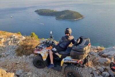 ATV Dubrovnik Safari Tour - The Čelopeci briefing: helmets on, then practice fast