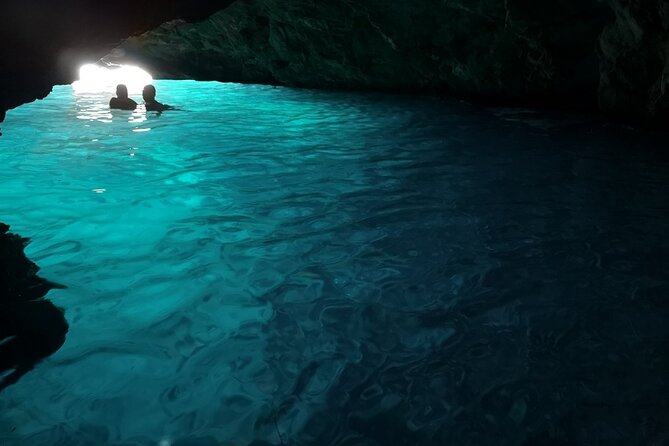 Blue Cave, Green Cave & Lopud Beach small group Speed boat Tour - Dubrovnik views before the caves even start