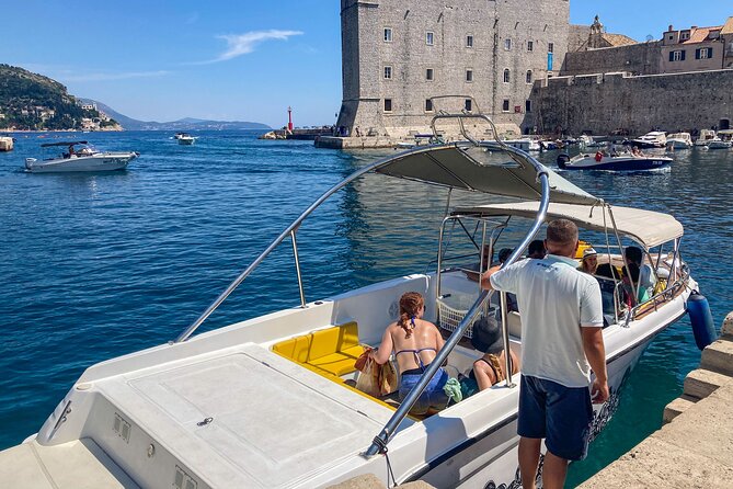 Blue Cave, Green Cave & Lopud Beach small group Speed boat Tour - Šunj Beach on Lopud: free time with shallow-water comfort