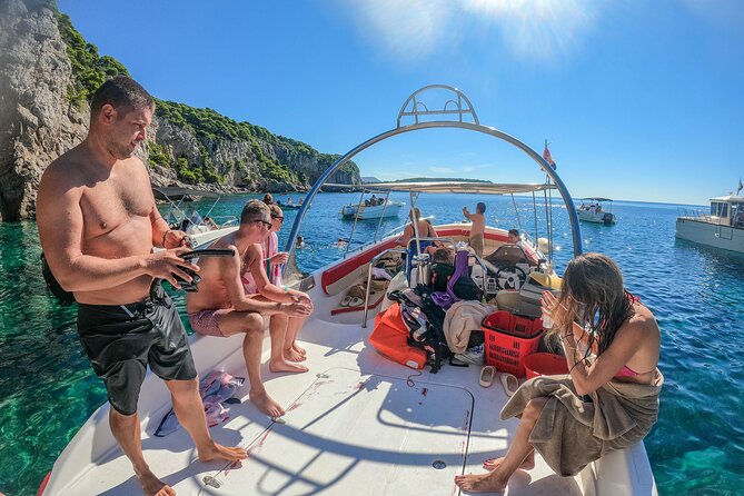 Blue Cave, Green Cave & Lopud Beach small group Speed boat Tour - A 4-hour half-day: how the timing usually lands