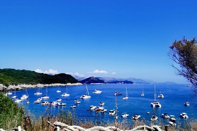 Blue & Green Cave Experience: Drinks, Snorkeling & Šunj Beach - Stop 1: Lopud Island and Sunj Beach for about two hours