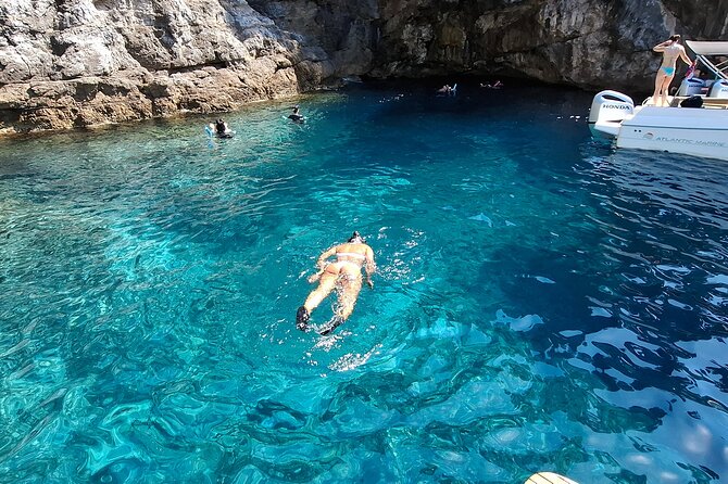 Blue & Green cave,Šunj beach - with drinks small group speedboat - Kolocep Island caves: Blue Cave and Green Caves timing in plain terms