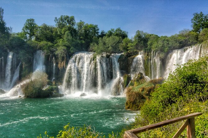 Bosnia Day Trip: Mostar and Kravice Waterfalls by Luxury Minibus - Kravice Waterfalls stop: what 45 minutes is really like