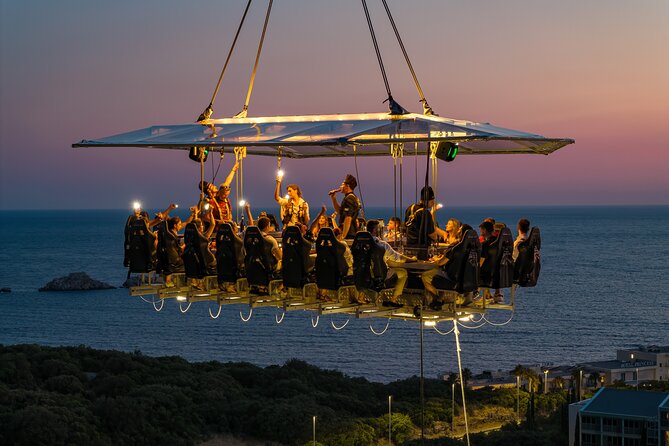 Dinner in the Sky Dubrovnik - Dine 50m above ground - What 50m Above Ground Feels Like in Dubrovnik
