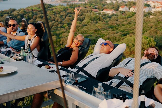 Dinner in the Sky Dubrovnik - Dine 50m above ground - The Cooking Show and the Staff: Why the Service Matters Up There