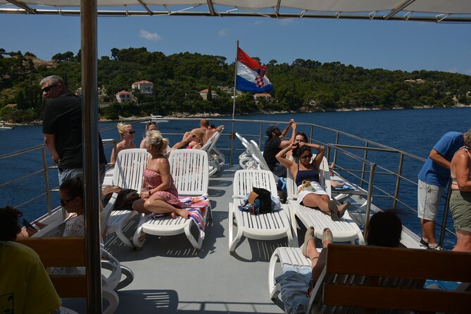 Dubrovnik: 3 Islands Boat Tour with Lunch & drinks(FR, ES, EN) - Panoramic Cruising Past Trsteno Arboretum (Game of Thrones connection)