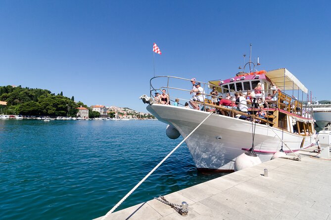 Dubrovnik: 3 Islands Boat Tour with Lunch & drinks(FR, ES, EN) - Lopud Island in 3 Hours: Churches, Temple of Sun, and Sunj Beach