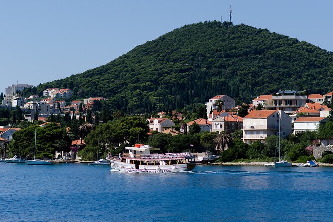 Dubrovnik: 3 Islands Boat Tour with Lunch & drinks(FR, ES, EN) - Šipan Stop (45 minutes): Olive trees, late-Gothic villas, and crystal water
