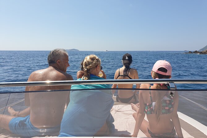 Dubrovnik Elafiti islands Private Speedboat Tour - The Blue Cave swim window: snorkel gear in hand, then water time