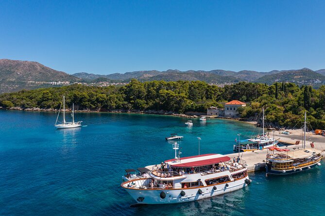 Dubrovnik: Elaphiti Islands Full-Day Cruise with Lunch - Lunch Details: Choosing Fish, Chicken, or Vegetarian