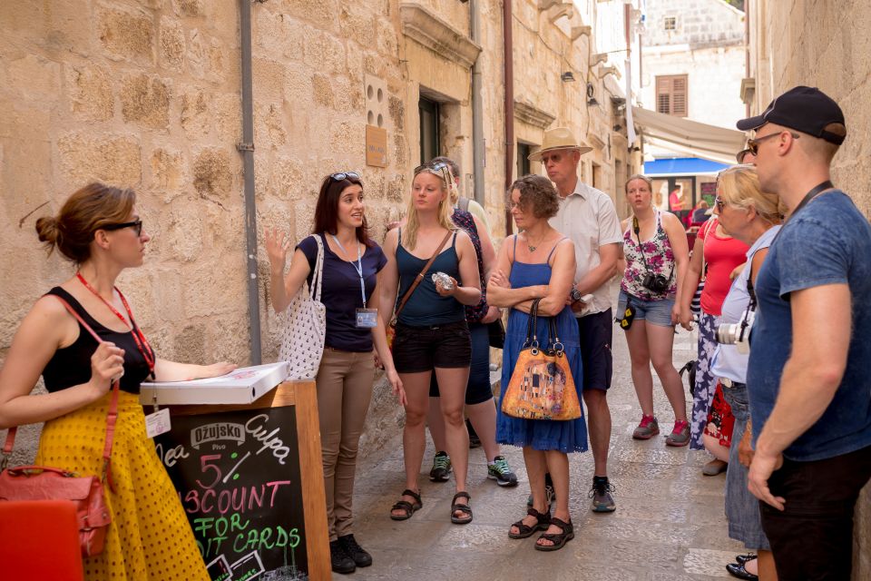 Dubrovnik Gastronomy: 3-Hour Food and Wine Tour - Old Town sightseeing with a food-first route