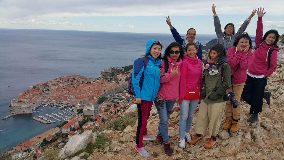 Dubrovnik: Guided Sightseeing Tour by Minivan - Mt. Srđ Summit Views From a Minivan Plan