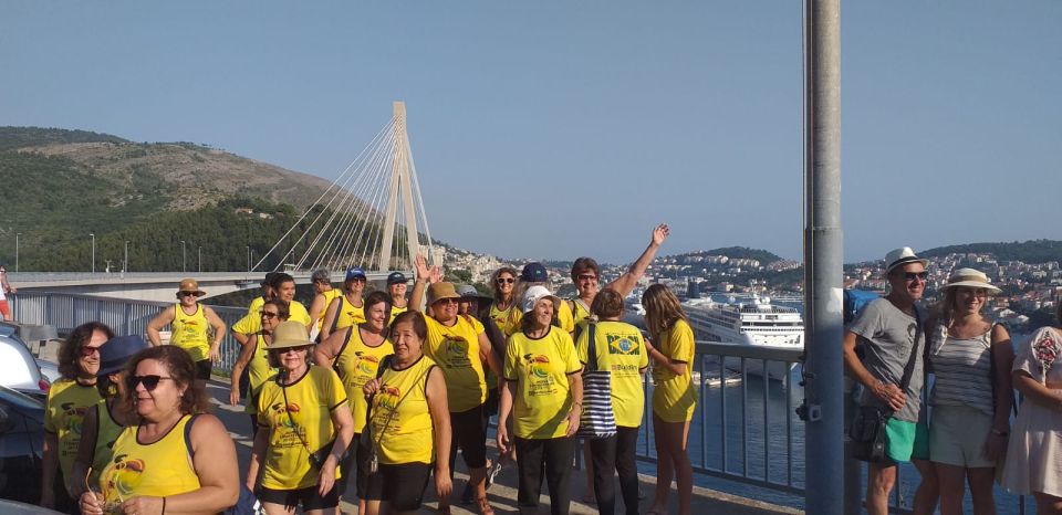Dubrovnik: Guided Sightseeing Tour by Minivan - Franjo Tudman Bridge and Lapad: Cruise-Ship Photos With Context