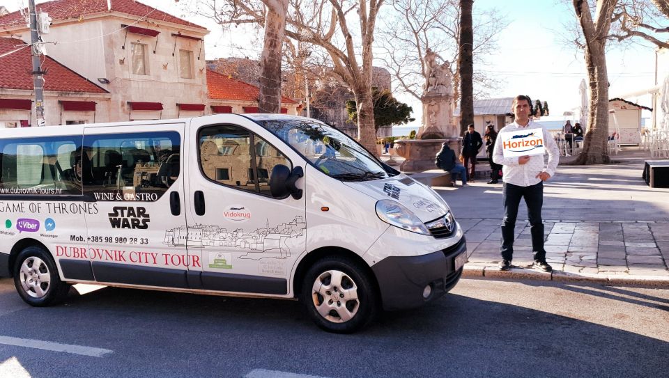 Dubrovnik: Guided Sightseeing Tour by Minivan - Getting Picked Up at Gruž or Pile Gate (Cruise-Day Friendly)