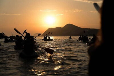 Dubrovnik: Guided Sunset Sea Kayaking with Snacks and Wine - Pile Square Check-In to Your First Paddles