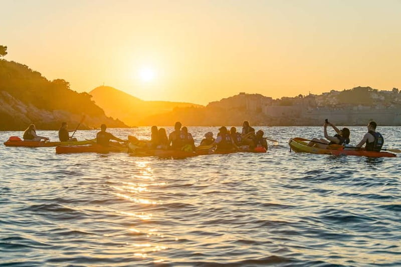 Dubrovnik: Guided Sunset Sea Kayaking with Snacks and Wine - Betina Cave Beach: A Hidden Pause for Swimming and Snorkeling