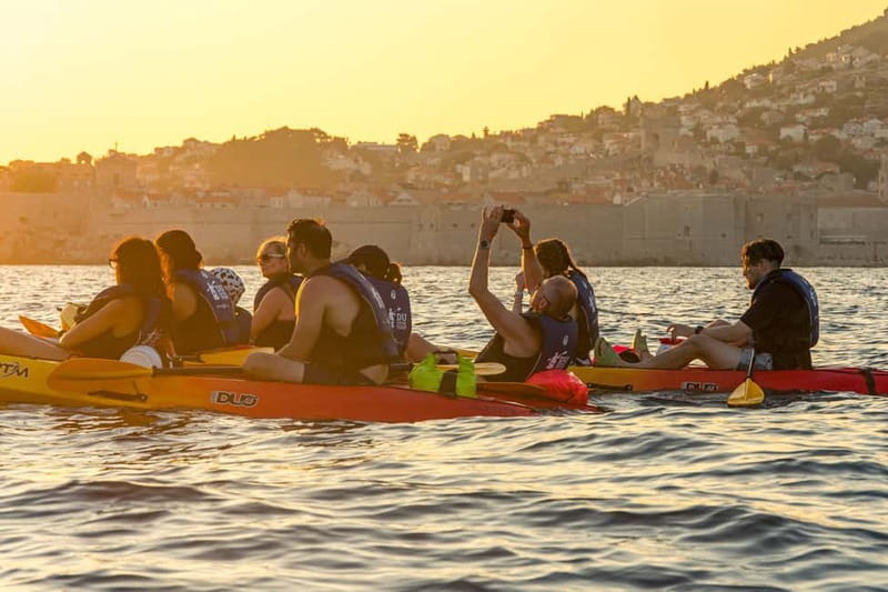 Dubrovnik: Guided Sunset Sea Kayaking with Snacks and Wine - Weather Changes and Route Reality
