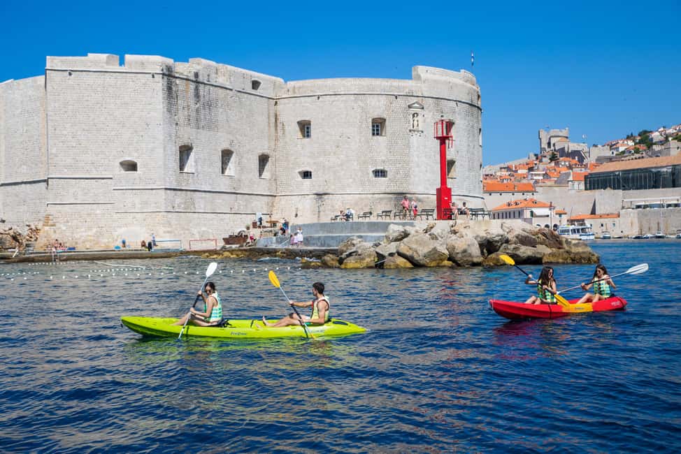 Dubrovnik: Kayak Rental - The Gear That Makes It Worth It: Stability, Life Jackets, and Dry Bags