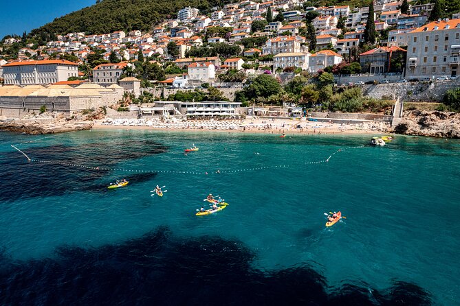 Dubrovnik Kayak Rental on Banje Beach - St. Jacob’s, Kolorina, and Betina caves: how to plan your “best bits”