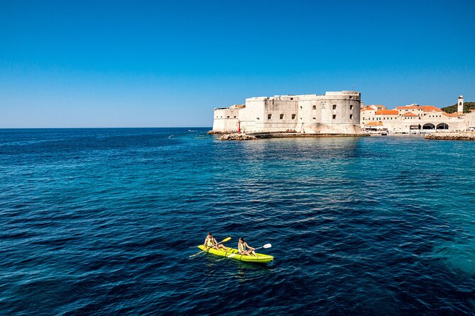 Dubrovnik Kayak Rental on Banje Beach - Kayaking around Dubrovnik: your pace, your shoreline angle