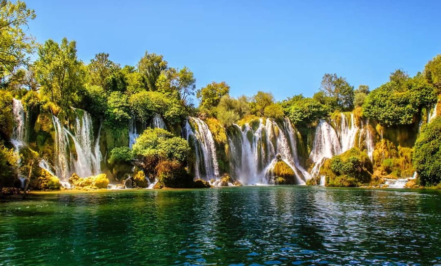 Dubrovnik: Mostar & Kravica Waterfalls Day Trip - Kravica Waterfalls: Swimming Time, Cold Water, and the Walk Problem