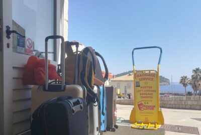 Dubrovnik Porter Service – Old Town No Stairs, Licensed Access - Komarda start point, and how pickup/drop-off actually works