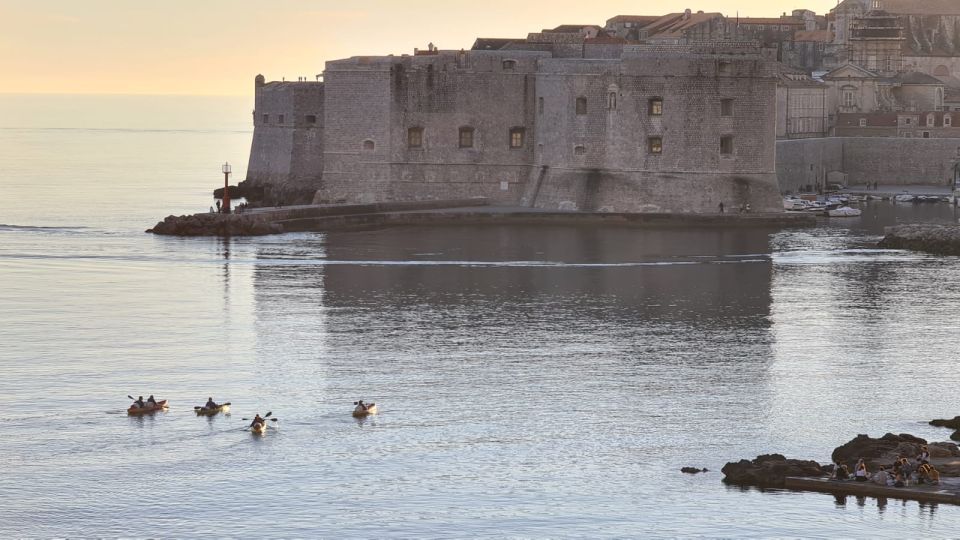 Dubrovnik: Sea Kayaking Half-Day Tour - Under Dubrovnik’s city walls: sea-level photos without the crowd crush