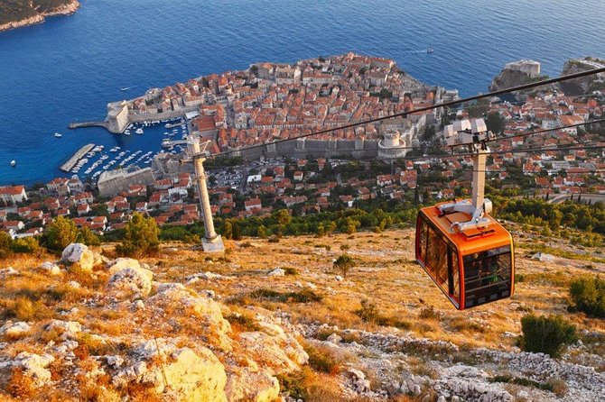 Dubrovnik Shore Excursion: Explore Dubrovnik by Cable Car (ticket included) - Cable car up to Mt Srđ: the view you came for