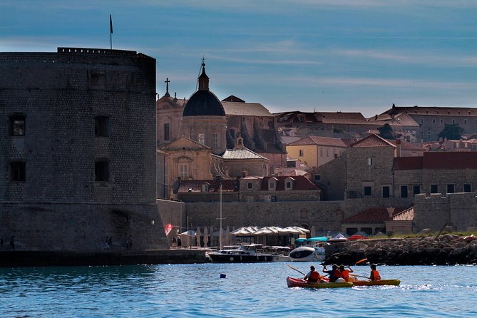 Dubrovnik: Sunset Kayaking & Snorkeling with water &wine - The End Game: Wine, Light Snack, and Sunset Back at Pile