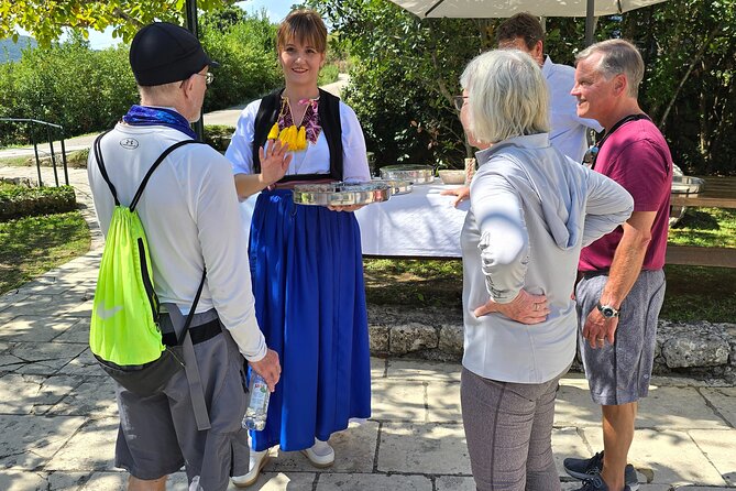 E-Bike Tour + Gourmet Snack + Wine Tasting (Small Group) - Stop 3: Ljuta Old Mill and Traditional Sweets/Liqueurs