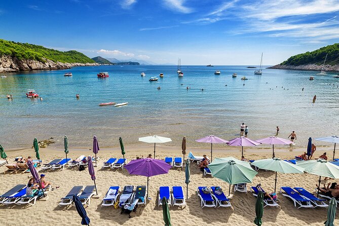 Elaphite Islands Cruise and Blue Cave Snorkeling Boat Tour from Dubrovnik - Šipan: lunch at a family setup and a village walk with castle views