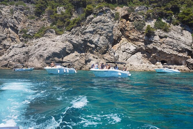 Explore Elaphiti Islands in this unique tour at your own pace for 4 or 8 hours - Koločep on the return: blue cave energy with cliff views