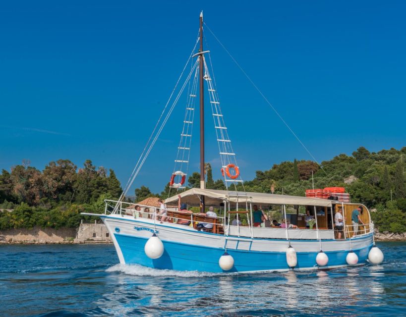 From Dubrovnik: Boat Tour to Kolocep, Lopud, & Sipan Islands - Koločep: Green Walking Country and Easy Water Time