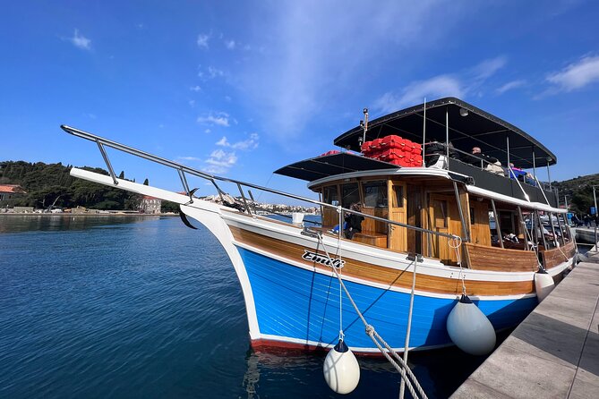 Full-Day Dubrovnik Elaphite Islands Cruise with Lunch and Drinks - Lopud Island: Šunj beach time plus gardens and heritage