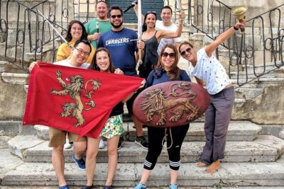 Game of Thrones Extended Tour with Swords and Props - Getting started at Aphrodite and Pan, and how the route flows