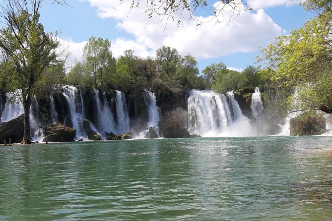 Mostar, Pocitelj and Kravice Waterfalls Private Tour from Dubrovnik - Počitelj’s medieval stone town: short visit, big photo payoff
