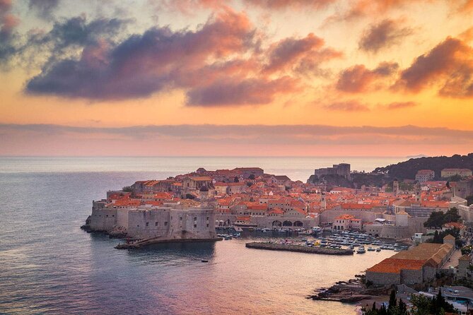 Panorama of the old town ( sunset, game of thrones locations) - Key Things That Make This Dubrovnik Sunset Boat Tour Worth It