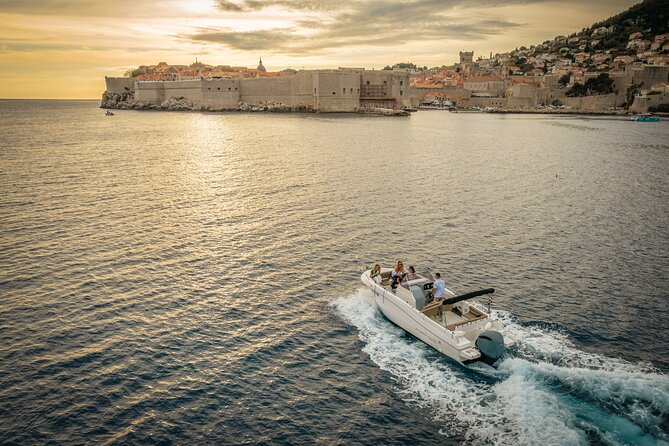 Private Boat Tour to the Elafiti Islands with Atlantic Marine - Koločep Island and the Blue and Green Caves: swim-first planning