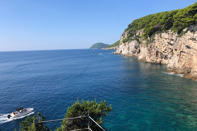 Private Speedboat Tour | Caves Beaches Islands and more - Lokrum Island: Monastery Ruins and Game of Thrones Props