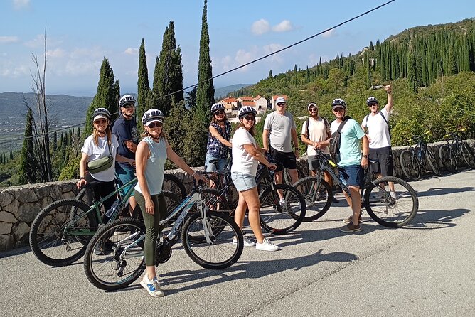 Rural Biking & Wine Tasting Tour in Dubrovnik - St. Barbara chapel and the 104 stećci: UNESCO with wide-open views
