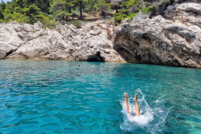 Speed Boat Tour to Elaphiti Caves and Sandy Beach from Dubrovnik - Šunj Beach on Lopud: Sand, Shallow Water, and 2 Hours to Reset